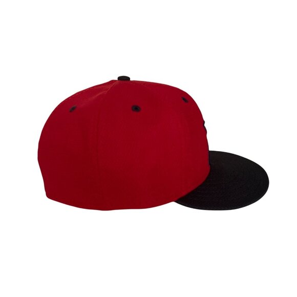 New Era 59FIFTY Yankees Red & Black Patriotic Star MLB Baseball Fan Gear - Picture 4 of 7